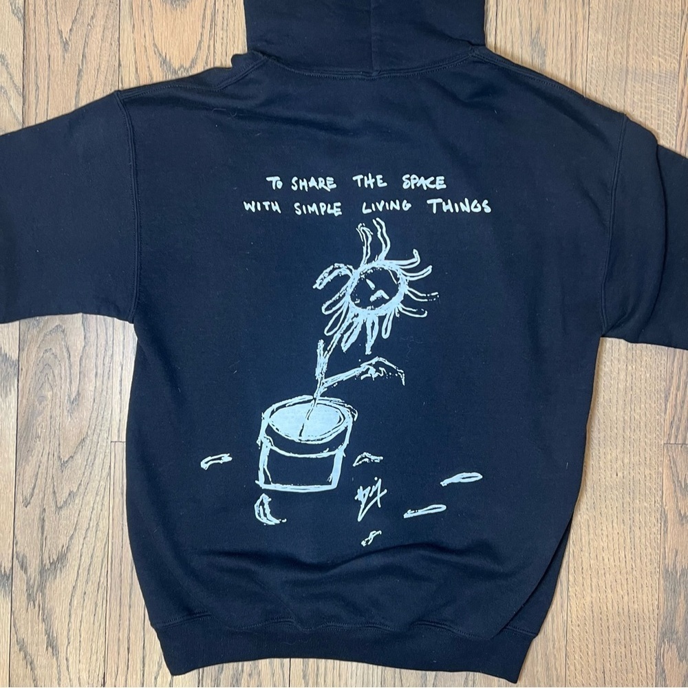 Hozier 2023 Tour Simple Living Things Black Hoodie Size Medium Unisex - Picture 7 of 10